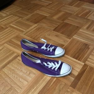Purple converse